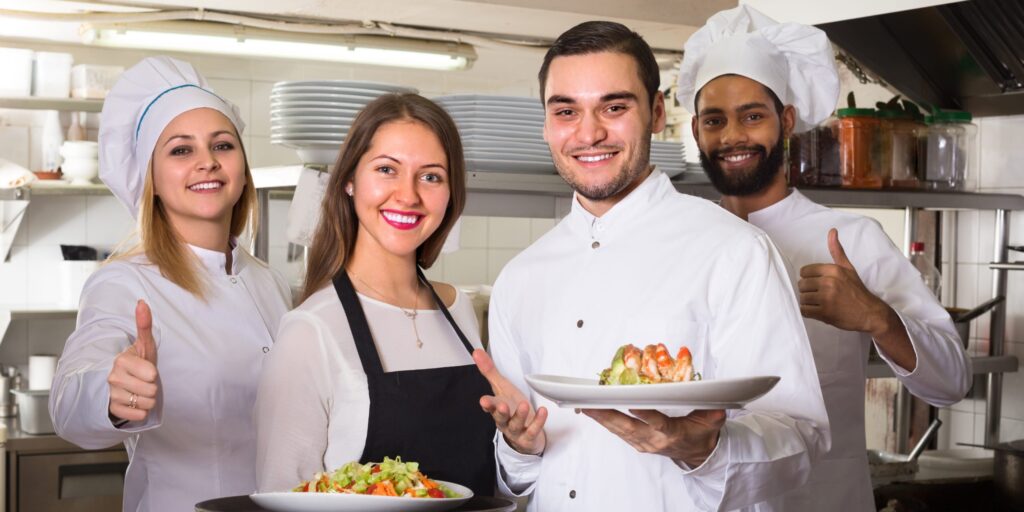 Restaurant Staff Positive Work Environment