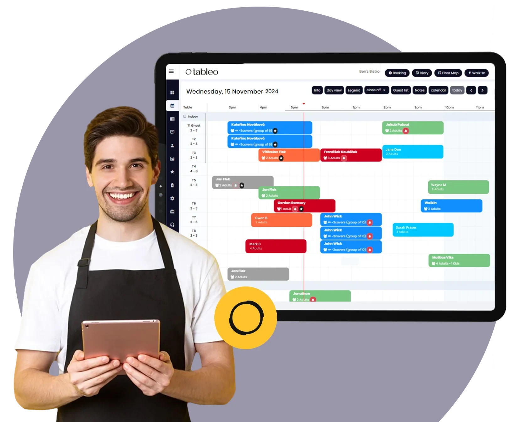 Get a free restaurant reservation system