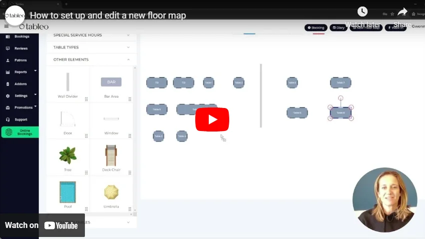 How to set up and edit a new floor map