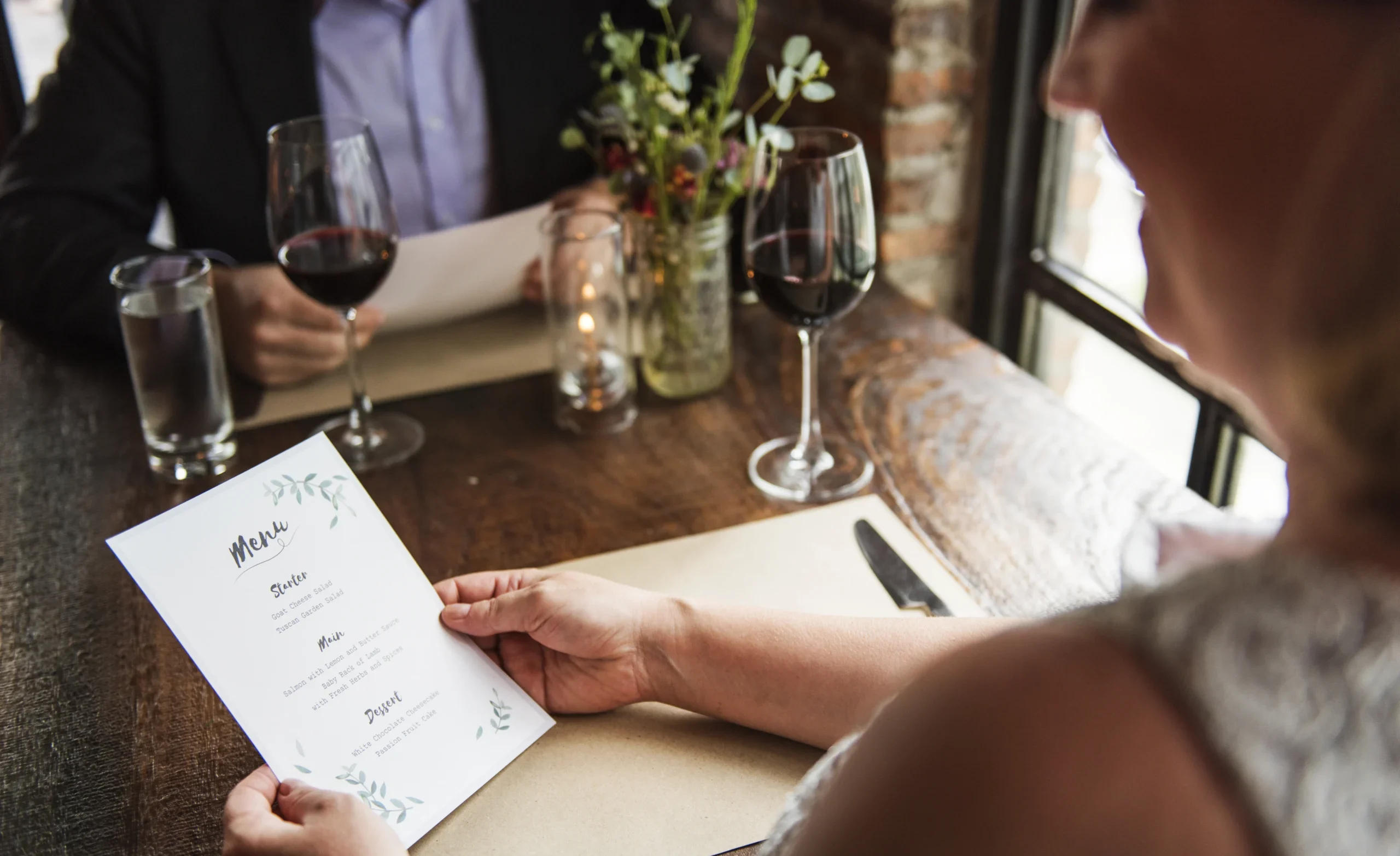 Offer limited time menu items for urgency