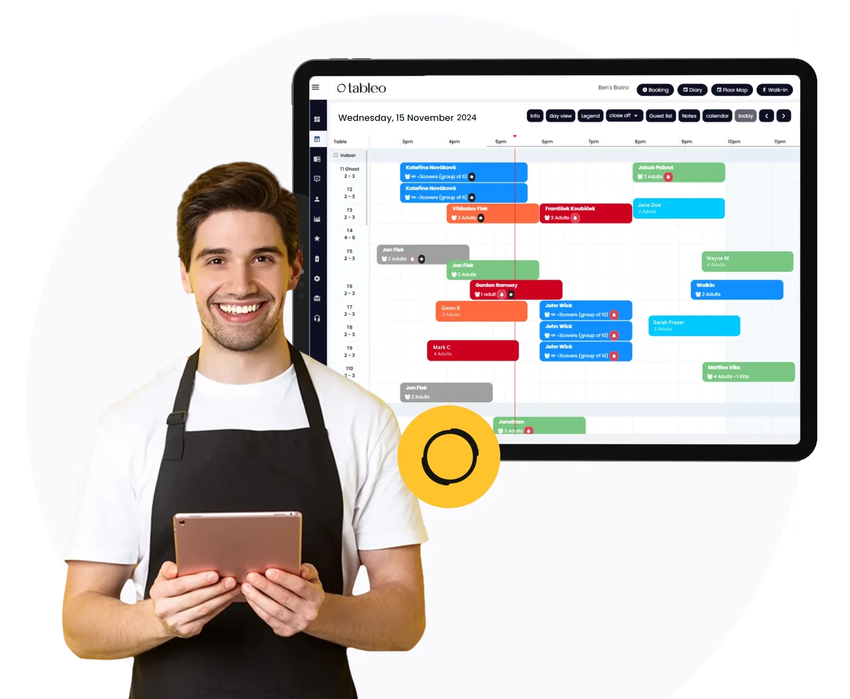 Online Restaurant Bookings Software
