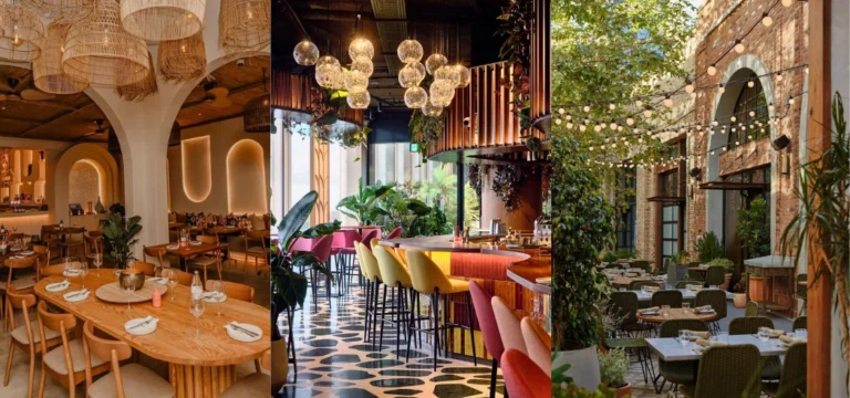 Exterior bar dining area