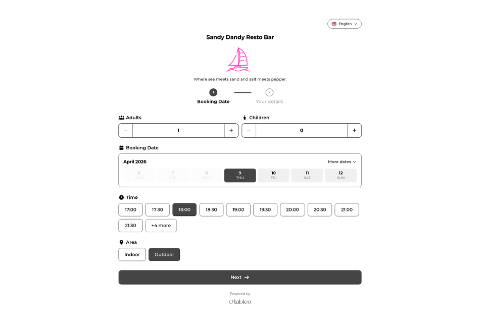 Widgetemailframe | Tableo
