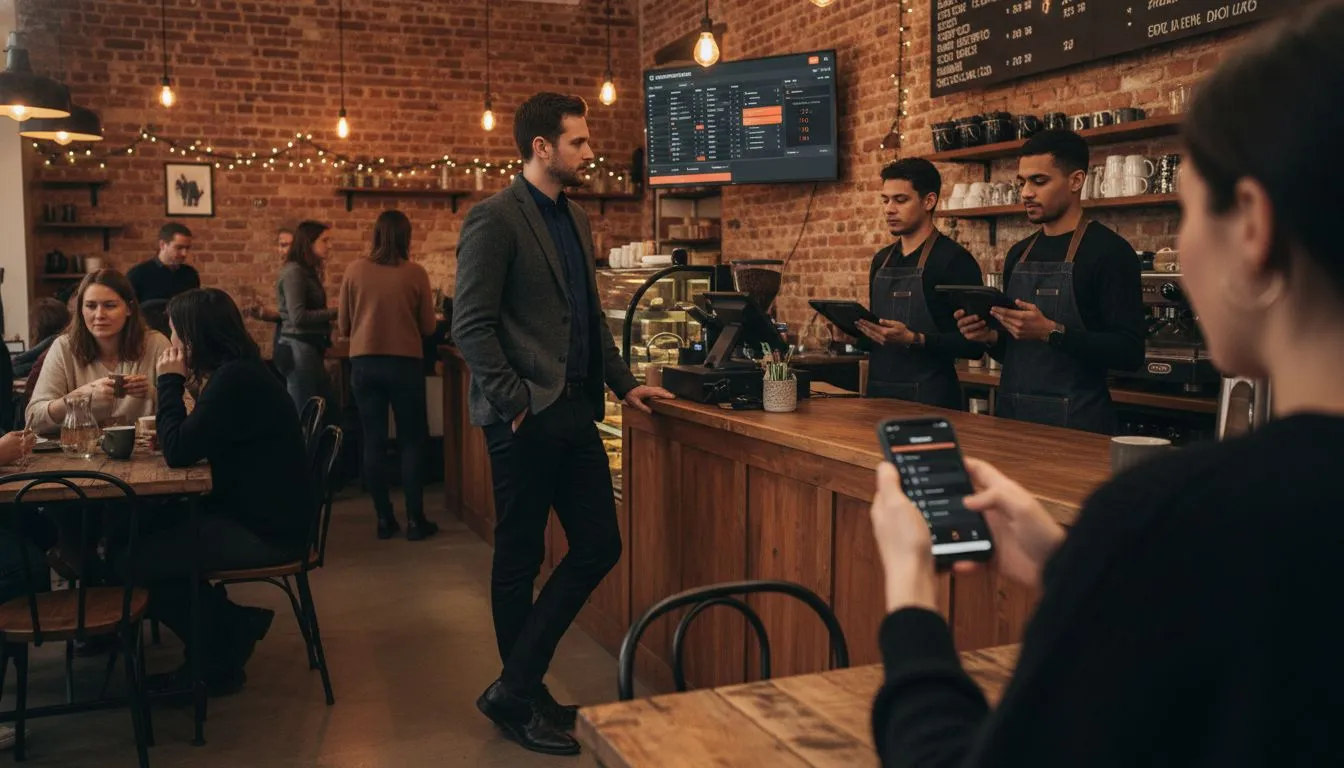 Managing cafe bookings