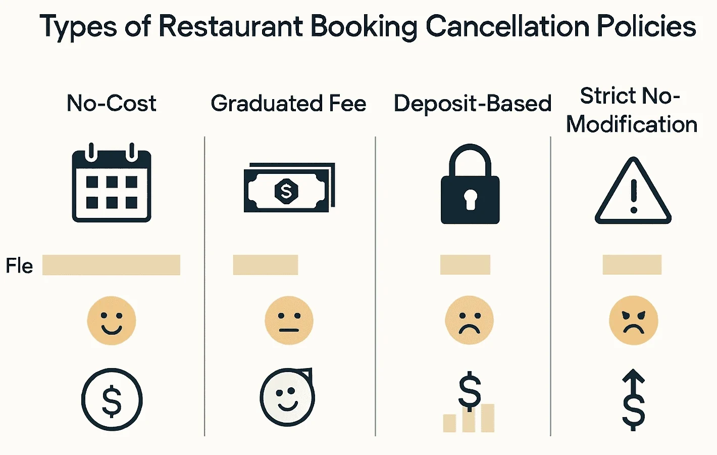 types of cancellation policies